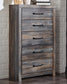 Drystan Full Bookcase Bed with 2 Storage Drawers, Dresser, Mirror, Chest and Nightstand