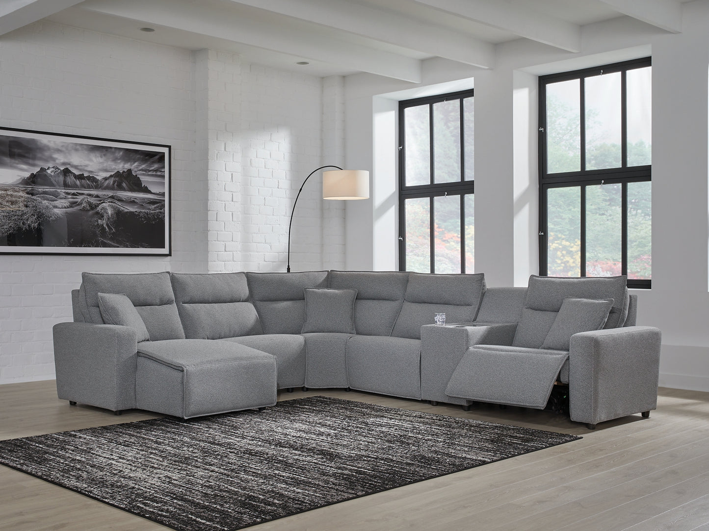 Modmax II 6-Piece Power Reclining Sectional with Chaise