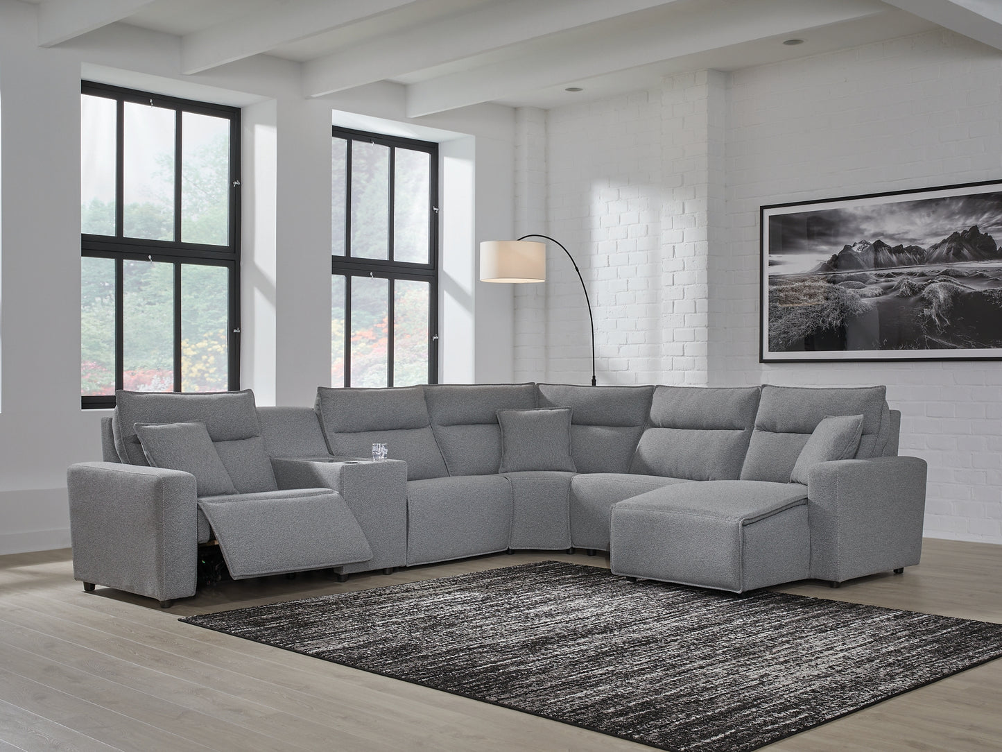 Modmax II 6-Piece Power Reclining Sectional with Chaise