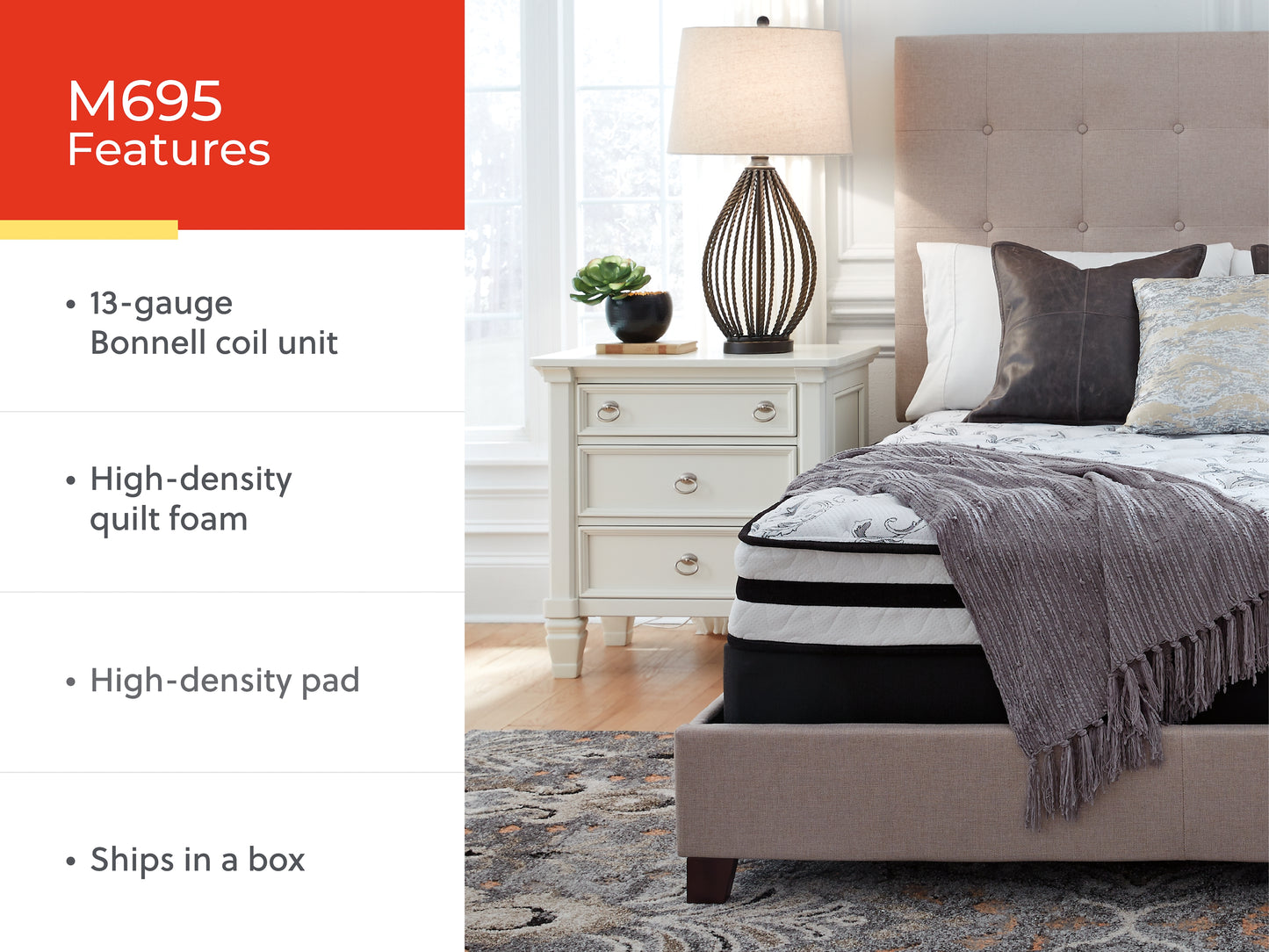 8 Inch Chime Innerspring  Mattress