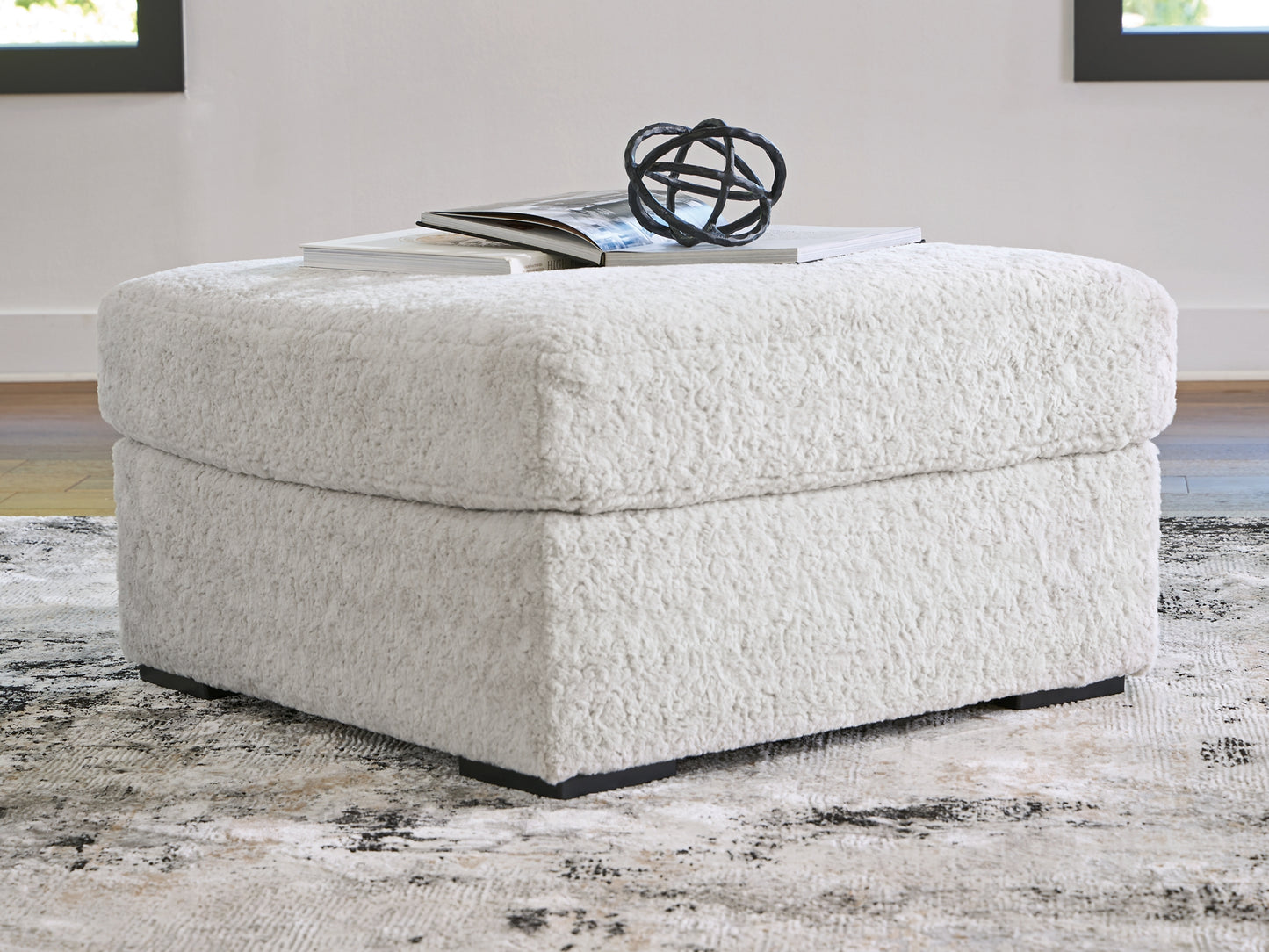 Cuddle Plush Oversized Accent Ottoman