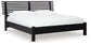 Danziar King Slat Panel Bed, Dresser, Mirror and Nightstand