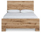 Hyanna King Panel Bed, Dresser, Mirror and Nightstand