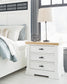 Ashbryn King Panel Storage Bed, Dresser, Mirror and Nightstand