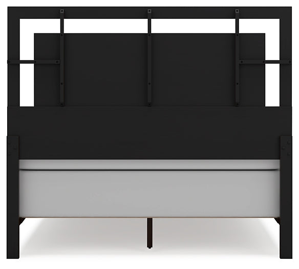 Covetown Queen Panel Bed, Dresser, Mirror, Chest and Nightstand