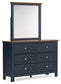 Landocken Queen Panel Headboard, Dresser and Mirror
