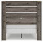 Graystorm Full Panel Bed, Dresser and Mirror
