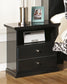 Maribel Twin Panel Bed, Dresser, Mirror, Chest and Nightstand