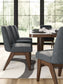 Dilenno Dining Table and 4 Chairs