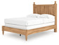 Aleaport Full Panel Bed with Mirrored Dresser