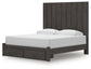 Fraluna King Panel Storage Bed, Dresser and Mirror