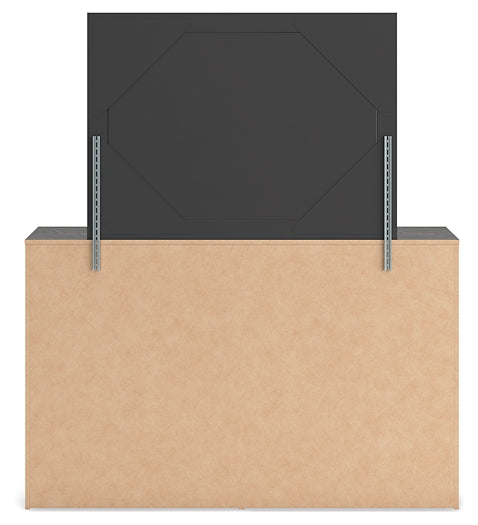 Hollivern Full Panel Bed, Dresser, Mirror, Chest and Nightstand