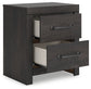 Hollivern Full Panel Bed, Dresser, Mirror, Chest and Nightstand