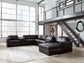 Modmax II 8-Piece Sectional with Chaise and Storage Consoles