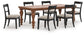 Greddinton Dining Table and 6 Chairs