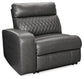 Samperstone 2-Piece Power Reclining Sectional Loveseat