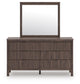 Cadmori King Panel Bed, Dresser, Mirror, Chest and Nightstand