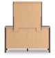 Cadmori King Panel Bed, Dresser, Mirror, Chest and Nightstand
