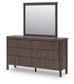Cadmori King Panel Bed, Dresser, Mirror, Chest and Nightstand