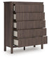 Cadmori King Panel Bed, Dresser, Mirror, Chest and Nightstand