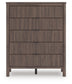 Cadmori King Panel Bed, Dresser, Mirror, Chest and Nightstand
