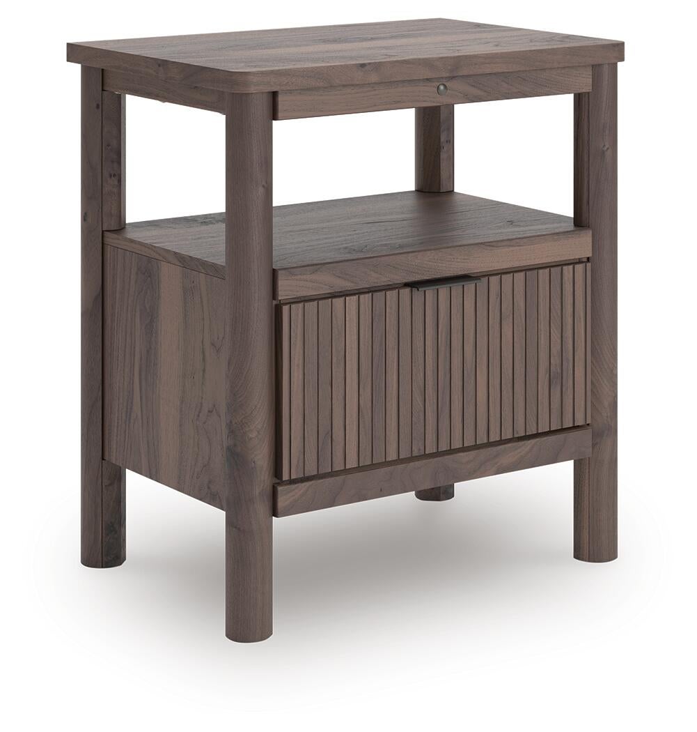 Cadmori King Panel Bed, Dresser, Mirror, Chest and Nightstand