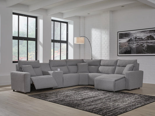 Modmax II 6-Piece Power Reclining Sectional with Chaise and Console