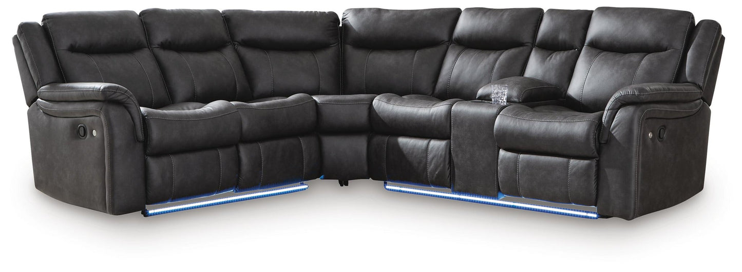 Sultan Meadow 2-Piece Reclining Sectional