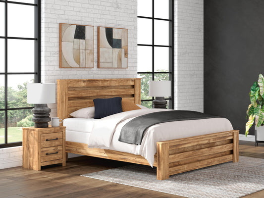 Maystonna King Panel Bed