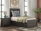 Vonitta Bay Twin Panel Bed with 2 Sided Storage