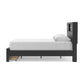 Stabotta Queen Bookcase Storage Bed
