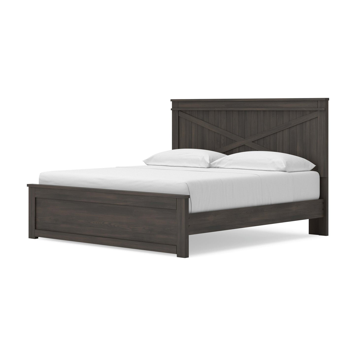 Vonitta Bay King Panel Platform Bed with Storage