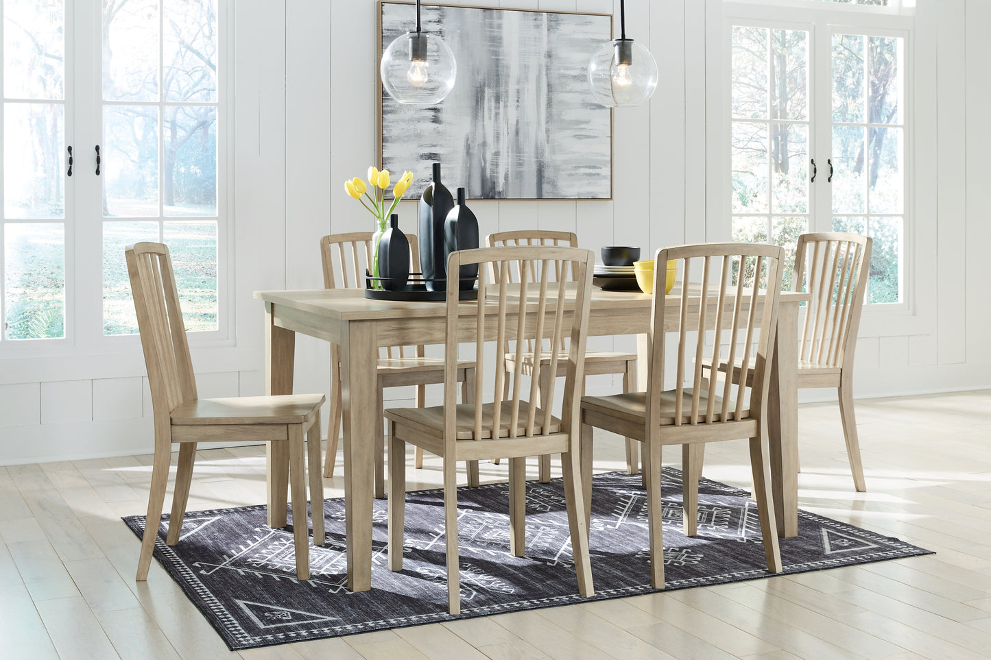 Gleanville Dining Table and 6 Chairs