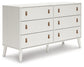 Aprilyn Queen Panel Headboard with Dresser and Chest