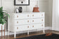 Aprilyn Twin Bookcase Bed with Dresser and Chest