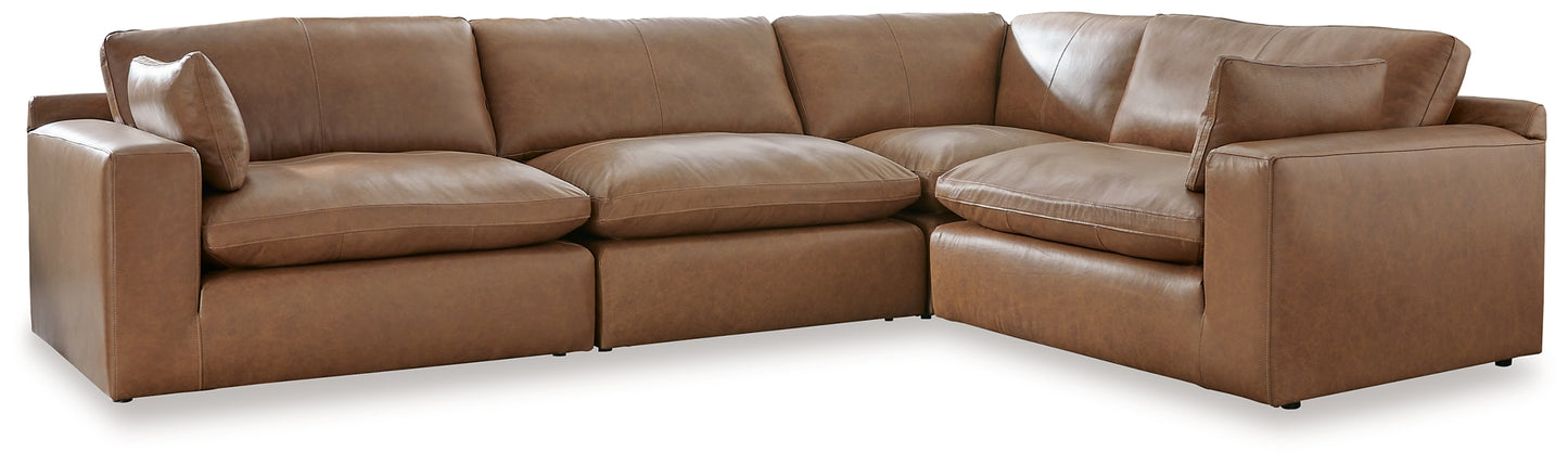 Emilia 4-Piece Sectional with Ottoman