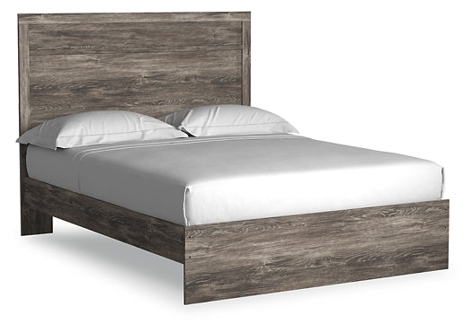 Ralinksi Queen Panel Bed with Mirrored Dresser and Nightstand