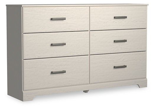 Stelsie Twin Panel Bed with Dresser