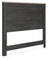Nanforth Queen Panel Headboard with Mirrored Dresser, Chest and Nightstand