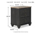 Nanforth King/California King Panel Headboard with Mirrored Dresser, Chest and Nightstand