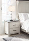 Darborn King Panel Bed with Mirrored Dresser, Chest and Nightstand